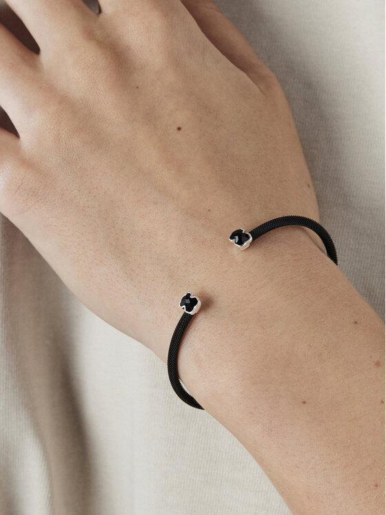 TOUS TOUS Bracciale Mesh 1002820570 Nero