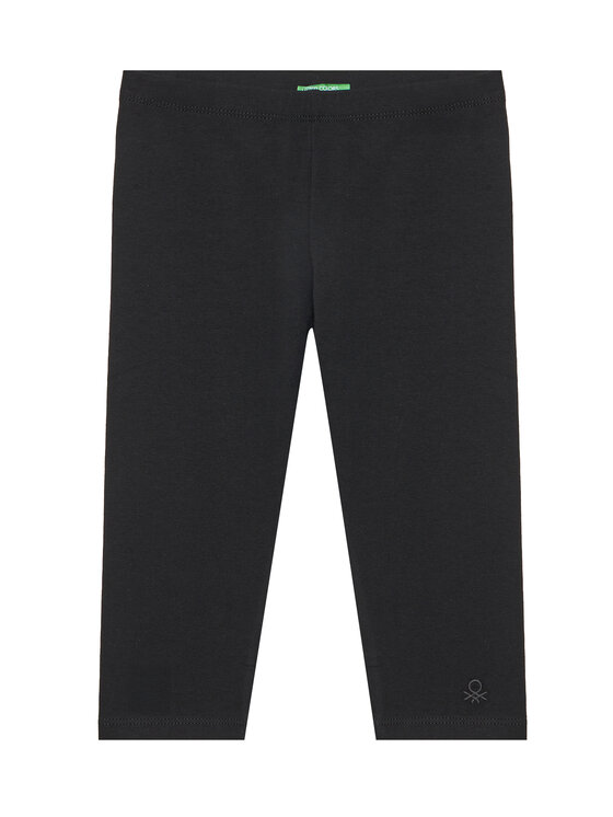 United Colors Of Benetton Legginsy 3MT1CF02J Czarny Slim Fit