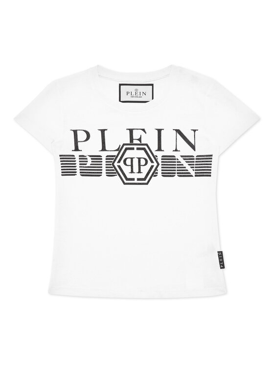 PHILIPP PLEIN PHILIPP PLEIN T-Shirt 20109 Biały Regular Fit