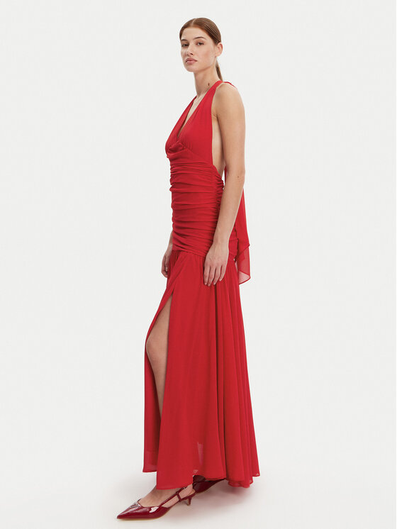 Bardot Bardot Rochie de seară 59835DB Roșu Regular Fit