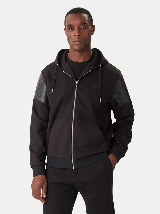 KARL LAGERFELD Mikina 705037 554902 Čierna Regular Fit