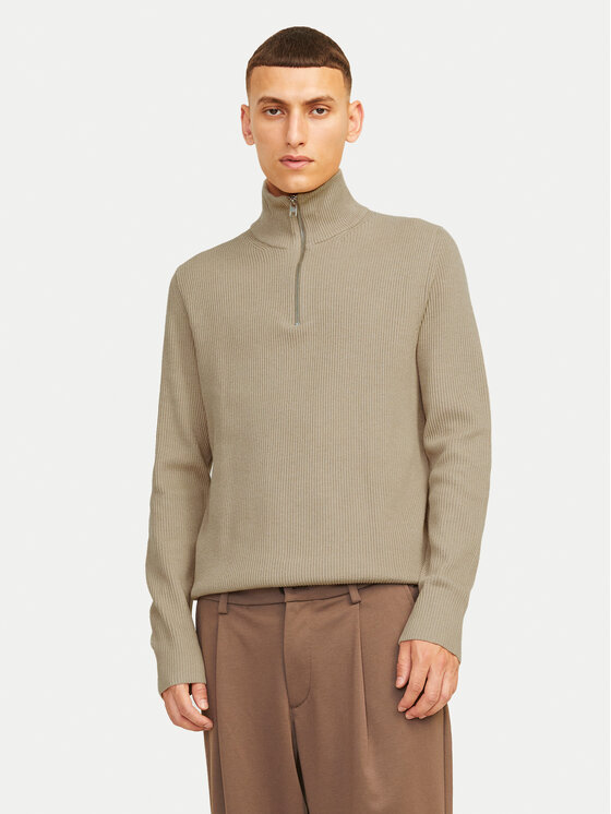Jack&Jones Jack&Jones Megztinis Perfect 12257773 Smėlio Regular Fit