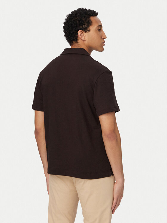 Lacoste Lacoste Polokošile DH1969 Tmavě hnědá Classic Fit