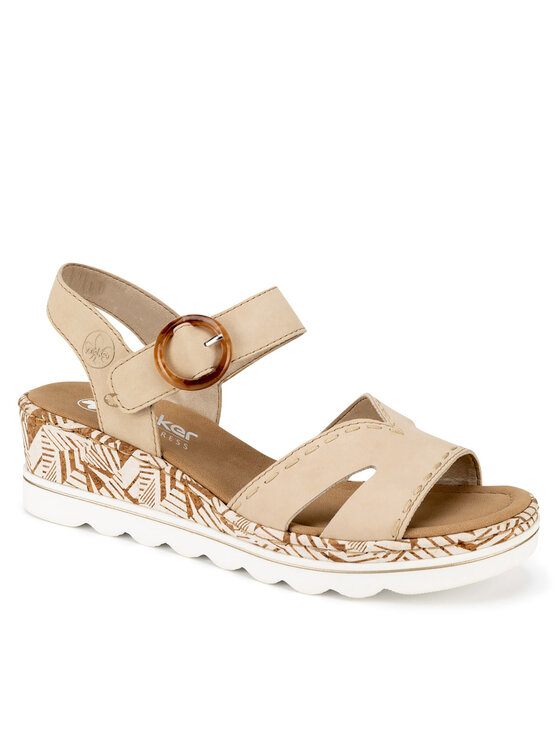 Rieker Rieker Sandalen 67173-60 Beige