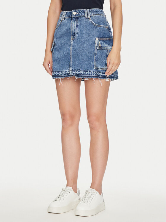 Női Farmer szoknya Guess, Méret: 29, Kék, W4YD52 D5B65