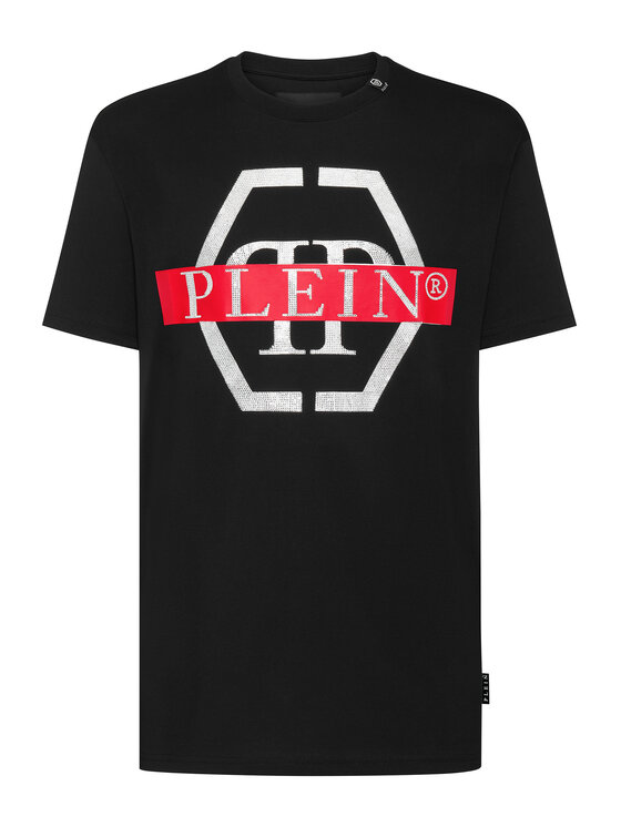 PHILIPP PLEIN PHILIPP PLEIN T-Shirt 22947 Černá Regular Fit