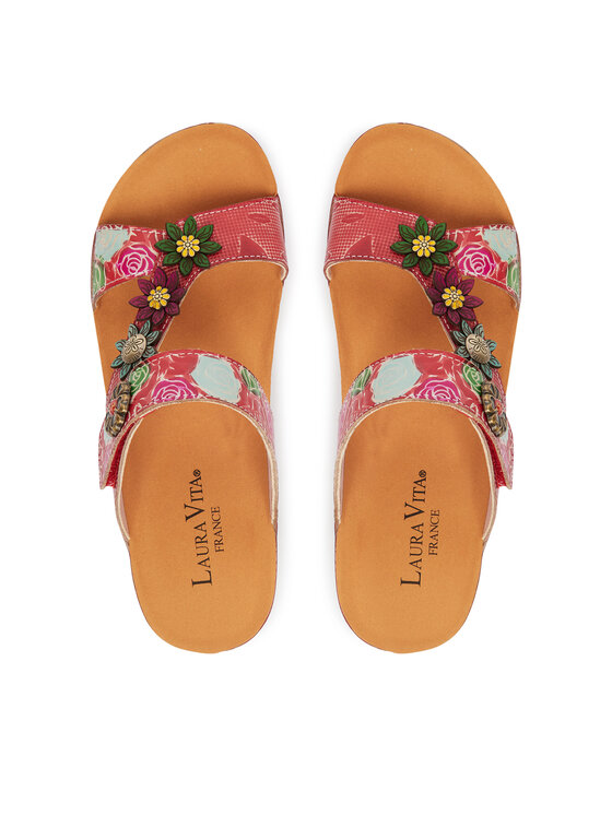 Laura Vita Laura Vita Шльопанці Facscineo 05 Червоний