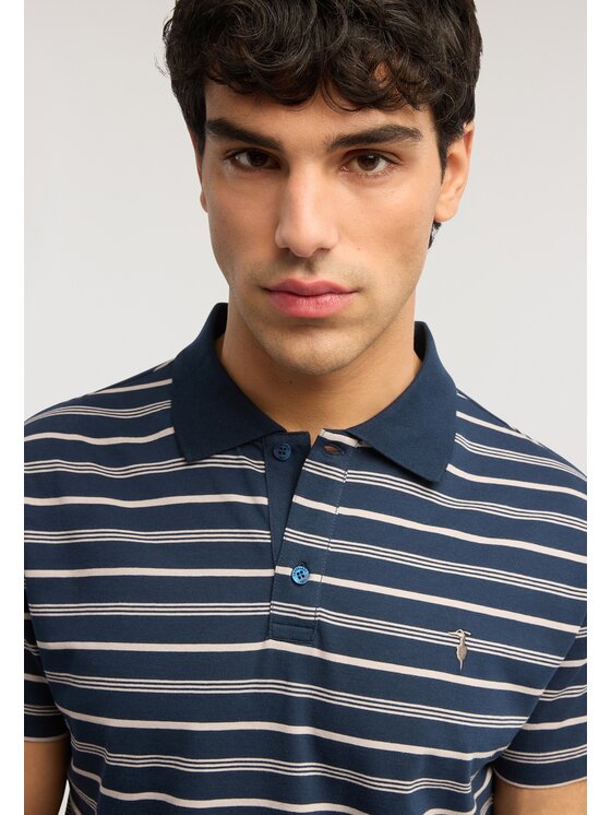 Trussardi Trussardi T-Shirt G0478000101N0JA Niebieski Regular Fit