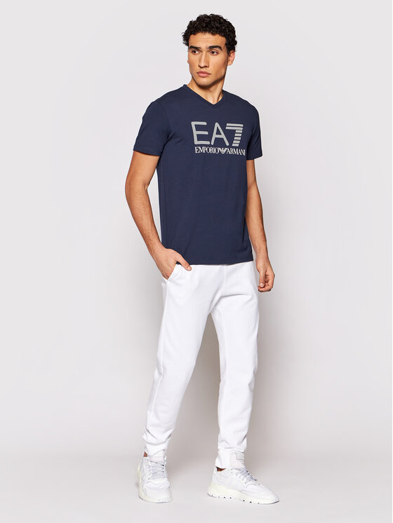 T-shirt 3KPT57 PJ03Z 1554 Blu scuro Regular Fit