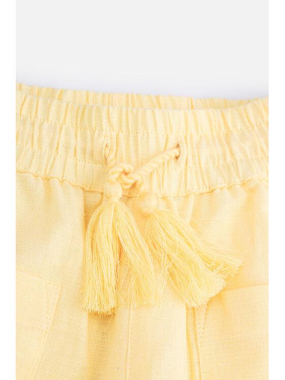 Coccodrillo Coccodrillo Spodnie materiałowe WC4119102GPJ-004 Żółty Wide Leg