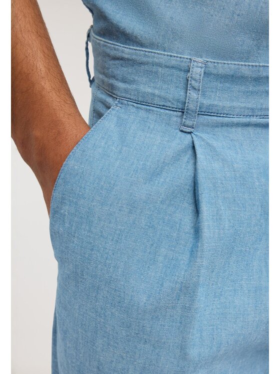 Trussardi Trussardi Jeansy P400M000209N0DJ Turkusowy Regular Fit