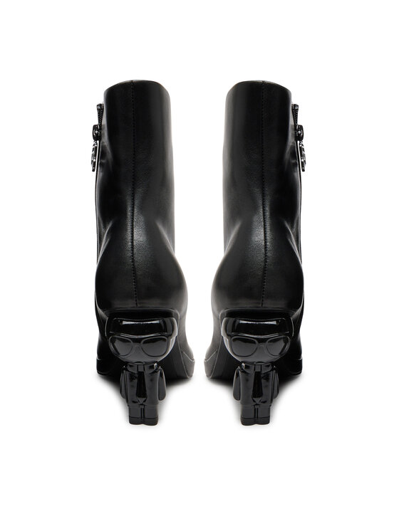 KARL LAGERFELD KARL LAGERFELD Botki KL39064 Czarny