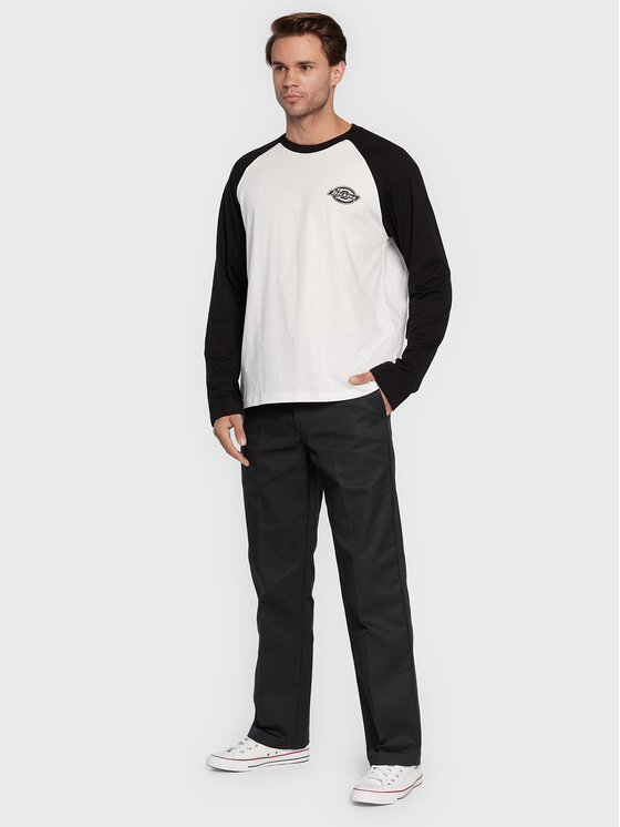 Dickies Dickies Hlače iz tkanine 874 Work DK0A4XK6BLK Črna Original Fit