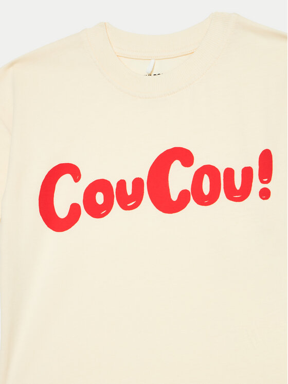 MINI RODINI Mini Rodini T-Shirt Coucou 2472012911 Εκρού Regular Fit