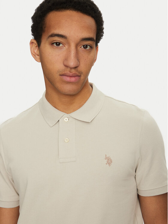 U.S. Polo Assn. U.S. Polo Assn. Polo MUP3312 Μπεζ Regular Fit