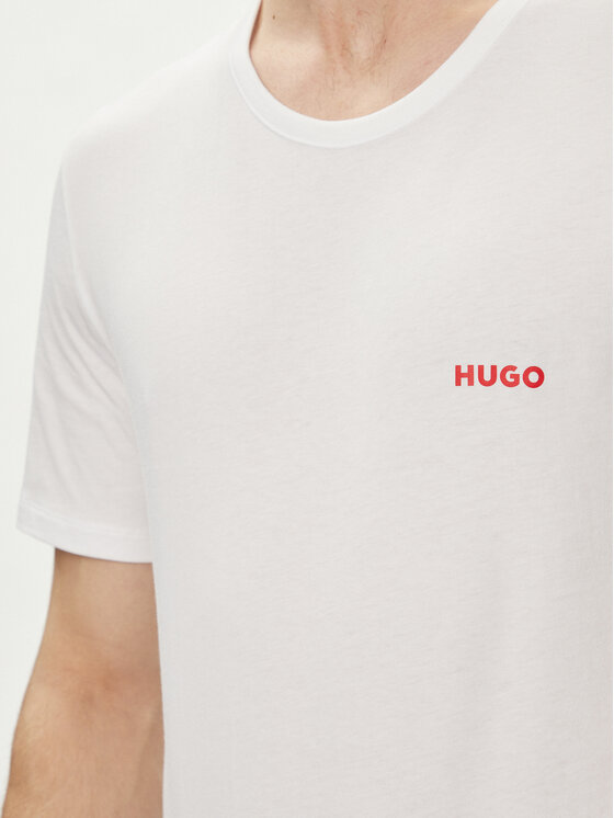 HUGO Hugo 3 db póló 50493972 Fehér Regular Fit