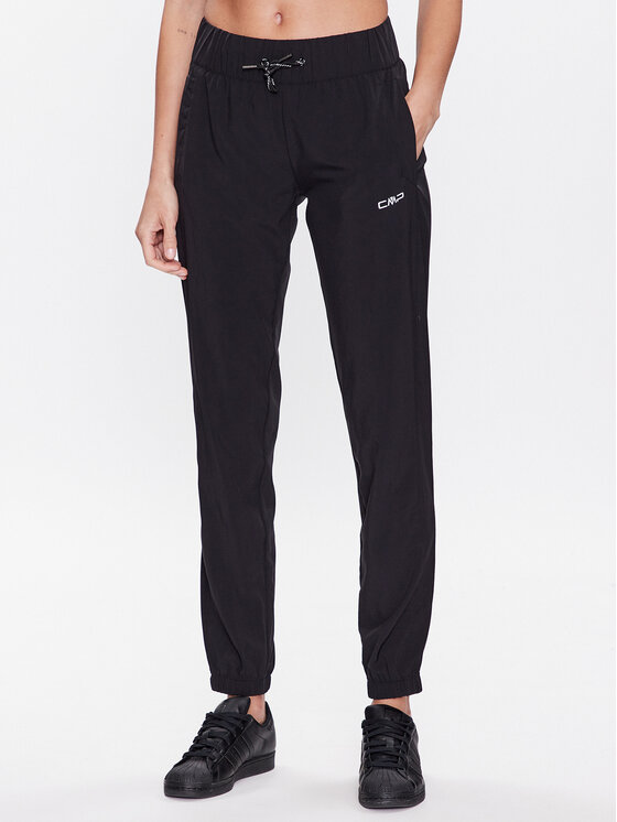 CMP Pantaloni trening 3C83176 Negru Regular Fit