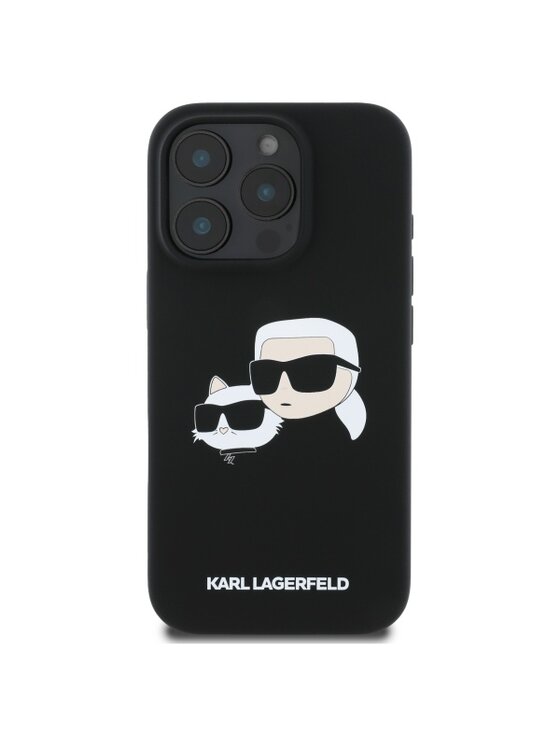 KARL LAGERFELD KARL LAGERFELD Etui na telefon Apple iPhone 16 Pro Max Czarny