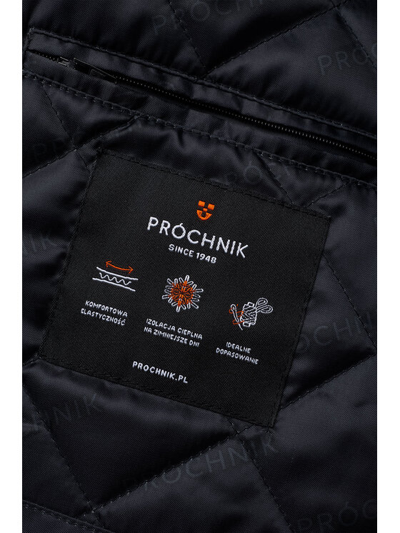 Próchnik Próchnik Płaszcz zimowy PM6 PC073226000026 Czarny Regular Fit