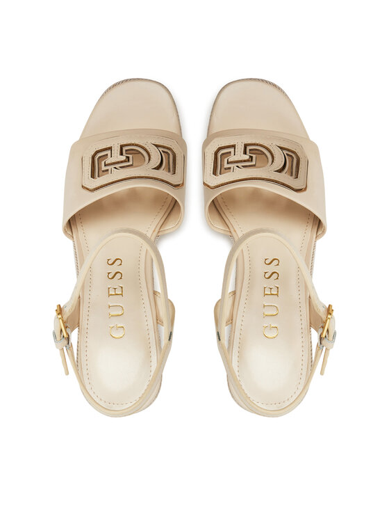 Guess Guess Espadrile FLJFML LEA03 Bež