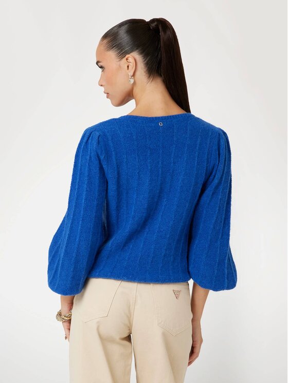 Guess Guess Sweter 169465 Niebieski