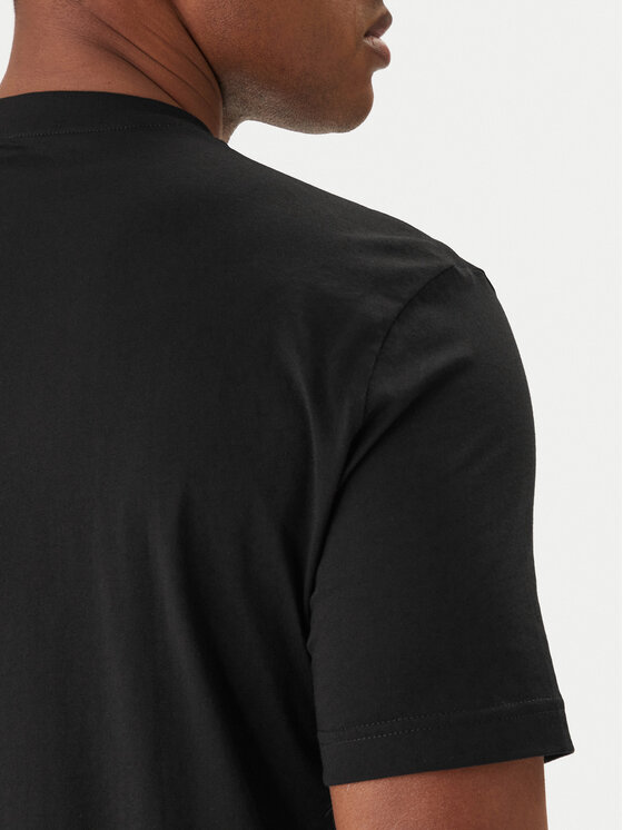 EA7 Emporio Armani EA7 Emporio Armani Tričko 7M001307 AF10375 Čierna Regular Fit