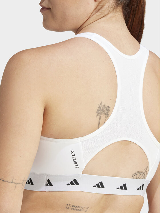 adidas adidas Reggiseno sportivo Powerreact Training IT6649 Bianco