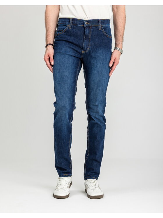Mustang Mustang Jeans Style Tramper Tapered Blu Slim Fit