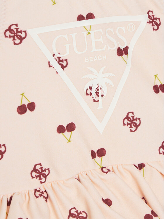 Guess Guess Strój kąpielowy A5GZ00 MC052 Różowy