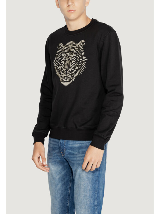 Antony Morato Antony Morato Felpa SUSTAINABLE COTTON Nero To Fit