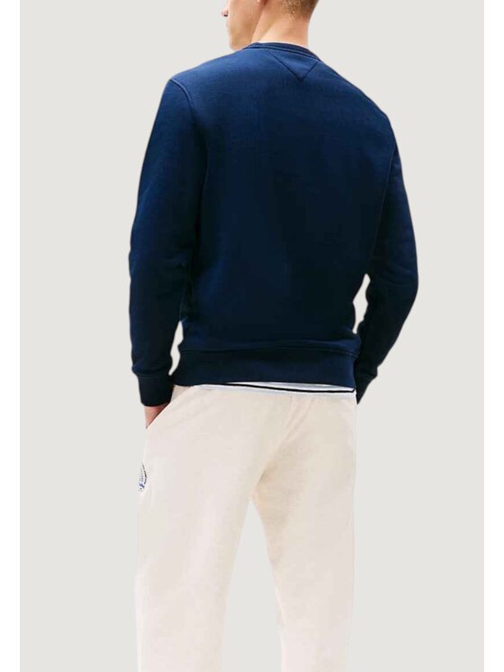 Tommy Jeans Tommy Jeans Felpa TJM REG BADGE CREW E Blu Casual Fit