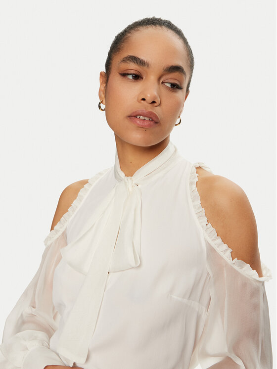 PINKO PINKO Särkpluus 103143 Ekrüüvärv Regular Fit