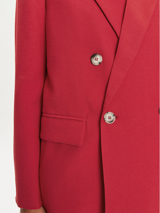 ViCOLO ViCOLO Pintsak TB0223 Punane Regular Fit