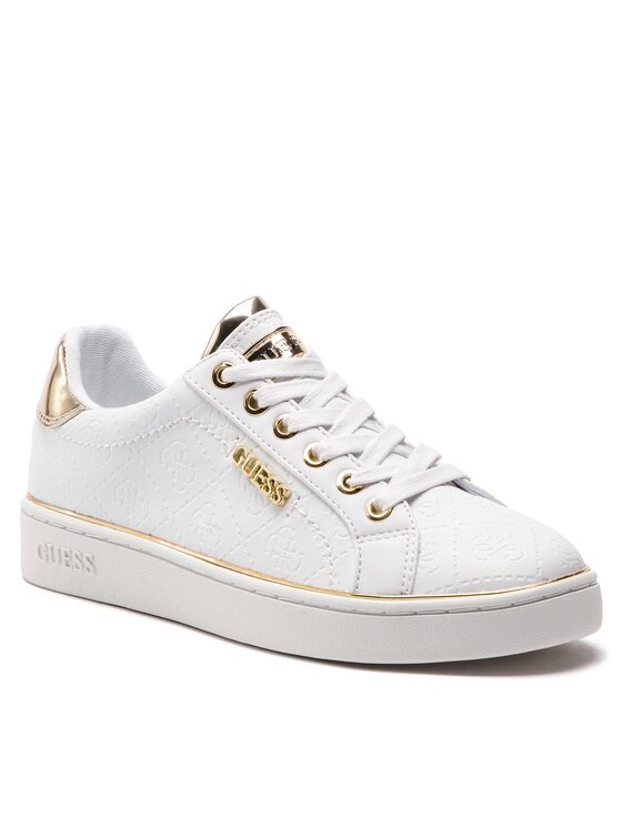 Guess Guess Sneakersy FL5BEK FAL12 Biela