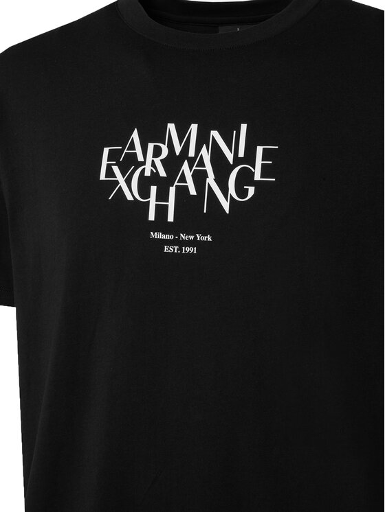 Armani Exchange Armani Exchange T-Shirt XM002782 AF10356 UC001 Czarny Regular Fit