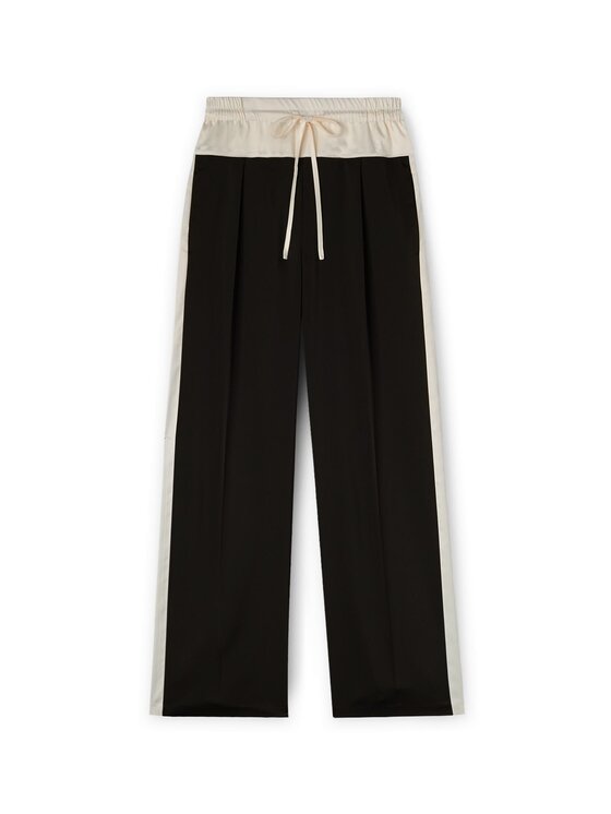 Motivi Motivi Pantaloni di tessuto P156W000808N0Z3 Nero Over Fit