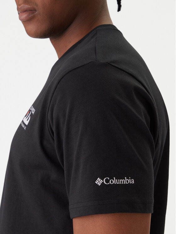 Columbia Columbia T-shirt Explorers Canyon™ 2036451 Crna Regular Fit