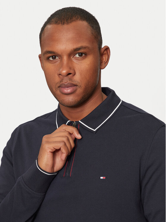 Tommy Hilfiger Tommy Hilfiger Sweater MW0MW33168 Sötétkék Regular Fit