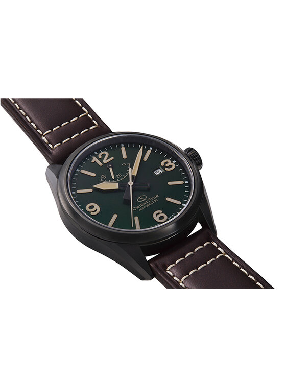 Orient Star Orient Star Zegarek RE-AU0201E00B Brązowy