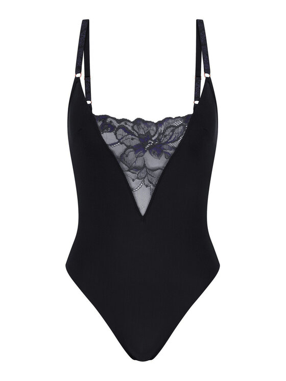 Triumph Triumph κορμάκι Wild Gardenia Florale 10225028 Μαύρο