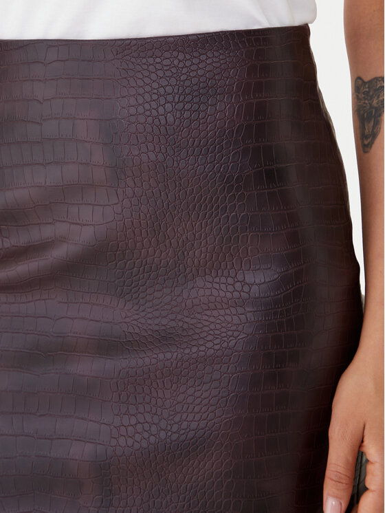 JOOP! JOOP! Ādas imitācijas svārki 58 253S58Saron 30048904 Brūns Regular Fit