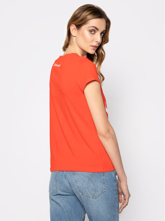 Guess Guess T-Shirt Creamy Tee W0GI57 JA900 Czerwony Regular Fit