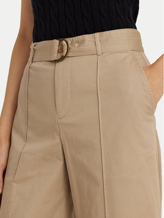 LAUREN RALPH LAUREN LAUREN RALPH LAUREN Ohlapne hlače 200876606004 Bež Wide Leg