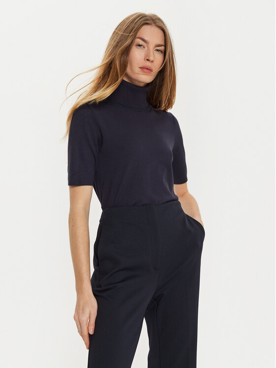Calvin Klein Calvin Klein Rollkragenpullover K20K207433 Dunkelblau Regular Fit
