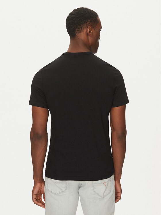 Guess Guess T-Shirt M5GI04 I3Z14 Czarny Slim Fit