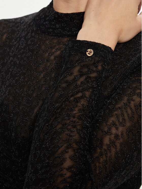 Nissa Nissa Φόρεμα κοκτέιλ RS14476 Μαύρο Slim Fit