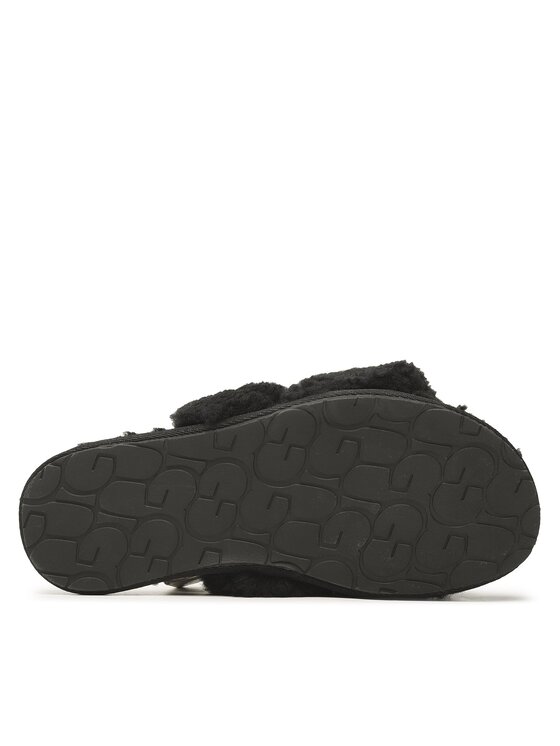 Ugg Bačkory W Maxi Curly Scuffetta 1130837 Černá | Modivo.cz