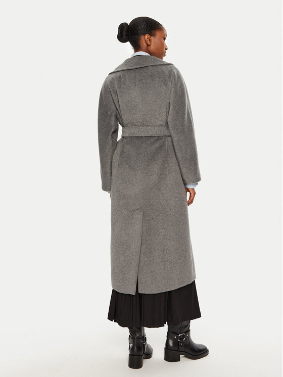 Weekend Max Mara Weekend Max Mara Μάλλινο παλτό Tempera 2425016102 Γκρι Regular Fit