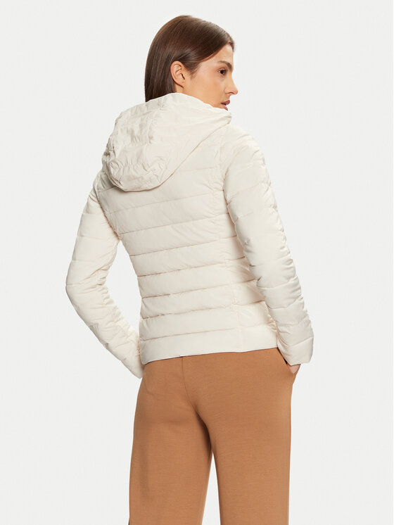 Guess Guess Kurtka przejściowa V4YL04 WF3X0 Écru Regular Fit