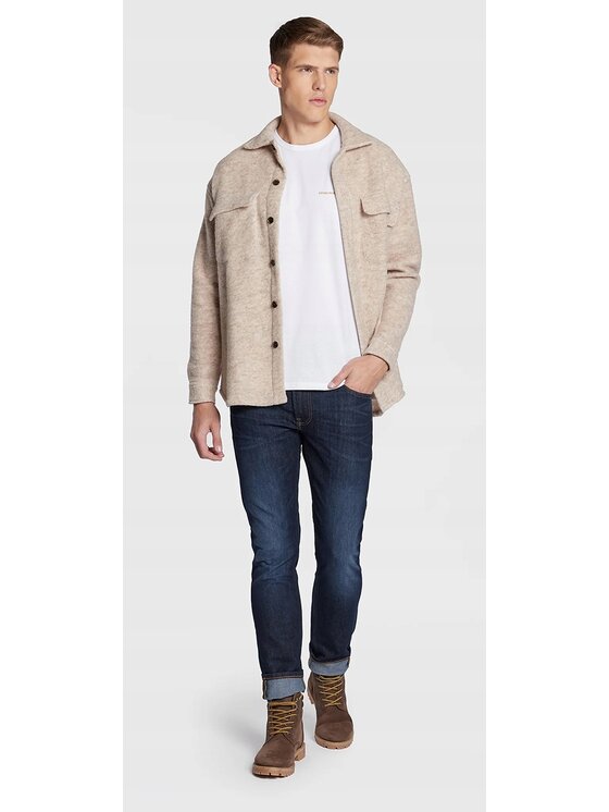 Lee Lee Jeansy Daren Zip Fly Niebieski Regular Fit